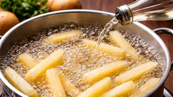 por que los cocineros recomiendan agregar vinagre al agua en las papas antes de freirlas