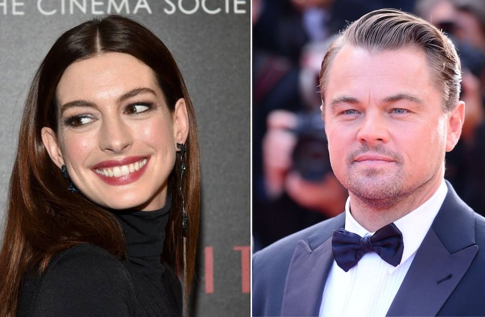El resultado de las transformaciones digitales de Anne Hathaway y Leo Dicaprio  causaron furor en las redes.