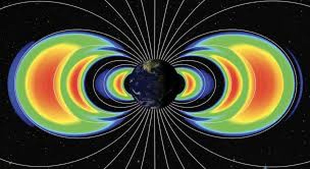 Los cinturones de Van Allen recubren y protegen al planeta de la radiación y las tormentas solares.