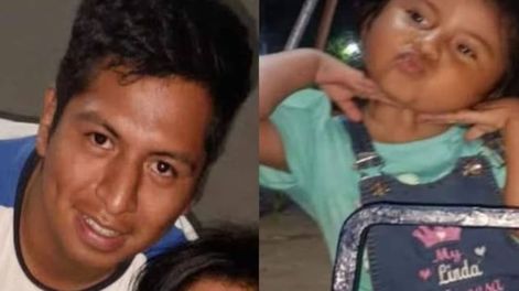 Los Andes | Las autoridades buscan a un hombre que roció con alcohol a su pareja y la prendió fuego, antes de escaparse con su hija de dos años. Gentileza.