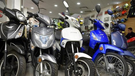 motos: crecieron las ventas, pero se desacelera el sector