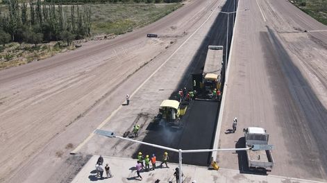 Obras en la Doble vía del Este en Mendoza: vinculará Rivadavia, Junín y San Martín al corredor bioceánico. Prensa Gobierno