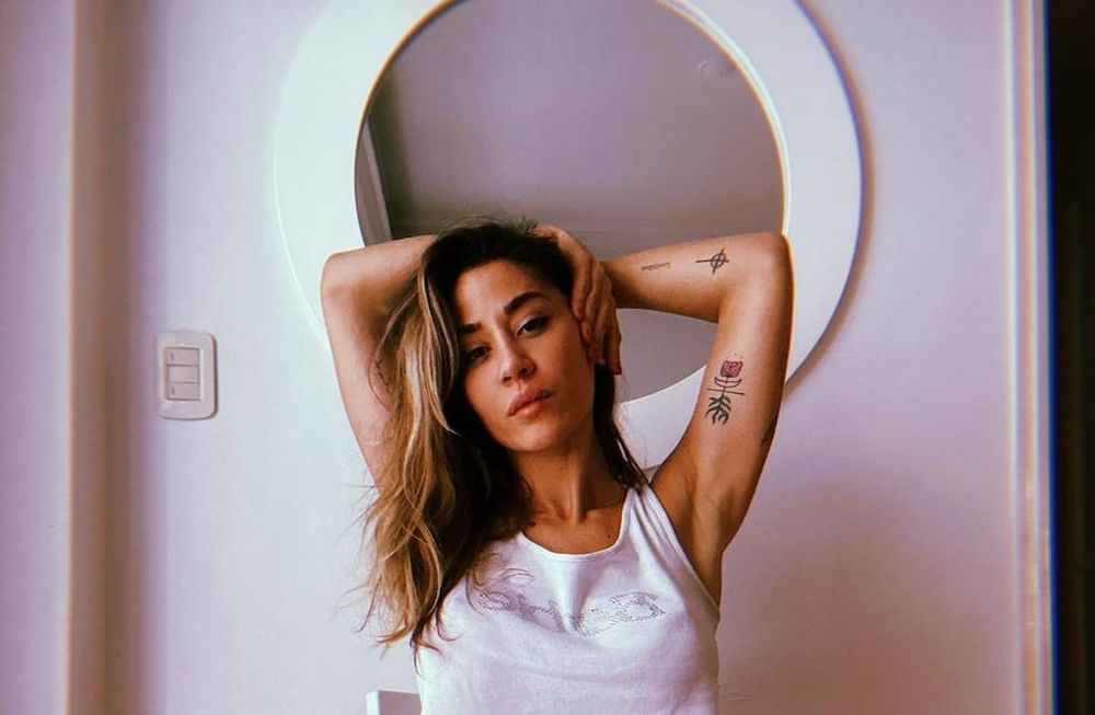 Jimena Barón incendió su Instagram con una foto en poca ropa