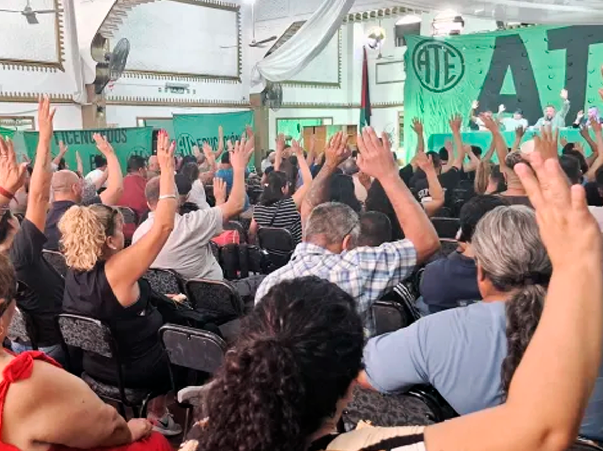 ATE Mendoza ratificó el Paro del 27M con movilización y concentración.