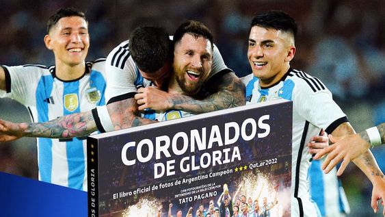 Llegó “Coronados de Gloria”, el libro oficial de los campeones del mundo