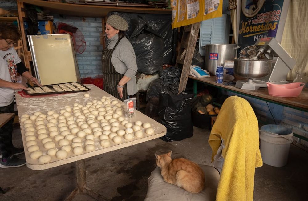 Comedor y merendero Los horneritos de Las Heras.Foto: Ignacio Blanco / Los Andes
