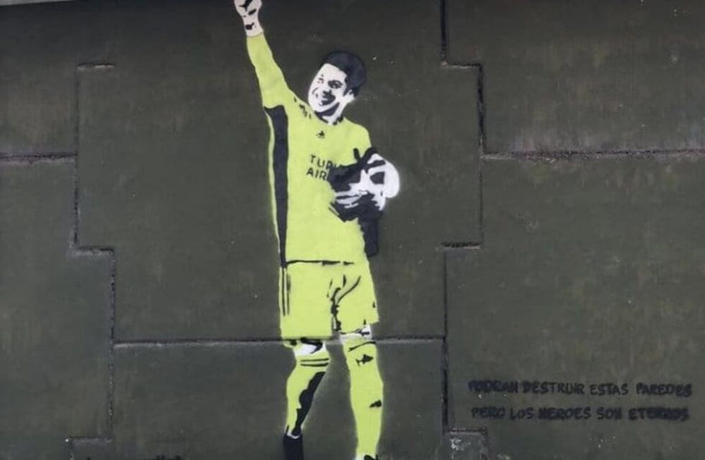 El volante mendocino es uno de los máximos ídolos en la historia de River Plarte. El día que jugó como arquero, será histórico e inolvidable. / Gentileza.