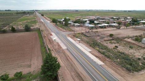 Se finalizó la reconstrucción de la Ruta 33, conocida como Carril Las Margaritas.&nbsp;