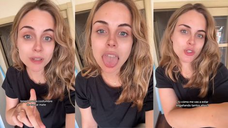 Una española hija de argentinos descubrió que su madre le mintió sobre cómo tomar mate