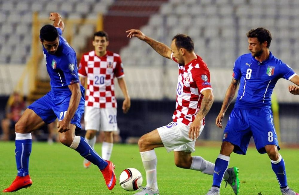 Eliminatorias Eurocopa: Croacia igualó ante Italia y sigue liderando el grupo