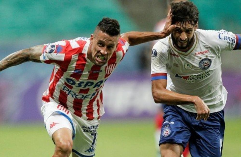 Unión de Santa Fe jugó muy bien pero cayó 1-0 ante Bahía en Brasil. / Gentileza.