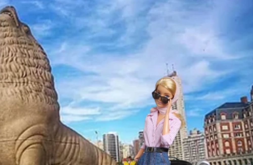 Barbie en Mar del Plata - Twitter