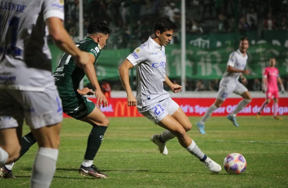 Godoy Cruz visita por la 14° fecha de la Liga Profesional a Sarmiento de Junín por la LPF 2023. / Gentileza: Prensa Godoy Cruz.