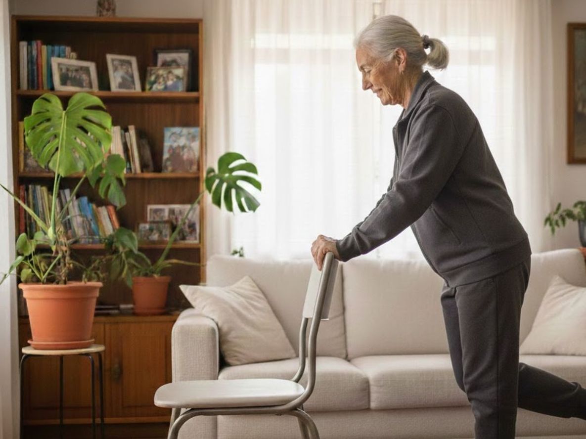 Ni caminar ni bicicleta fija: la rutina simple para la fuerza y el equilibrio de adultos mayores