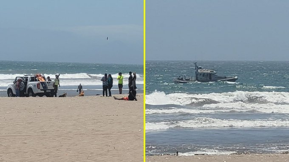 Un argentino de 17 años fue arrastrado por el mar y está desaparecido en playa de La Serena, Chile