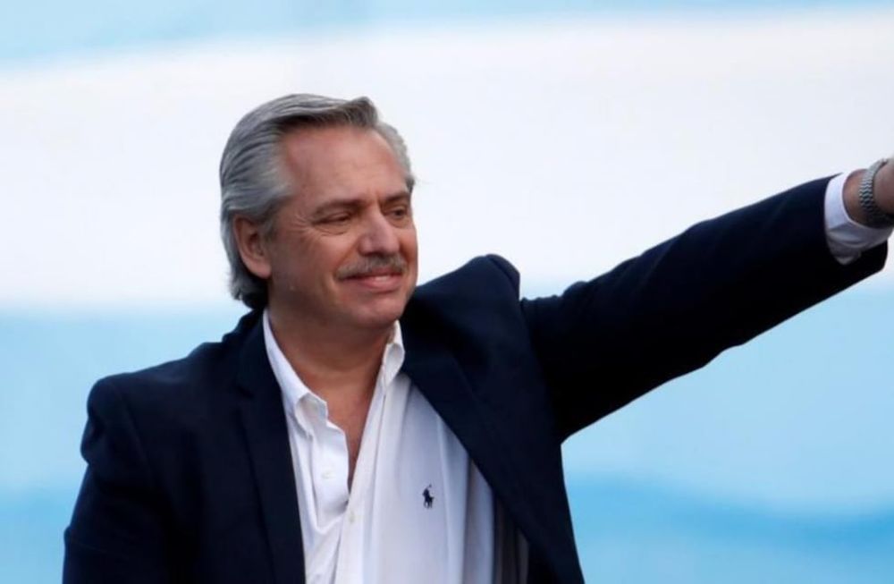 Alberto Fernández sigue evolucionando de forma favorable de su cuadro de coronavirus. Foto: Gentileza Presidencia.