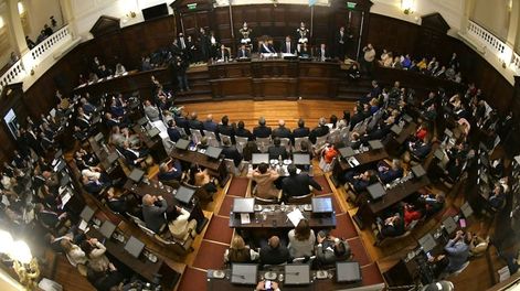 Los Andes | Mendoza 01 de mayo de 2022Apertura de Sesiones Ordinarias en la Legislatura.Gobernador de la provincia Rodolfo SuarezFoto: Orlando Pelichotti / Los Andes