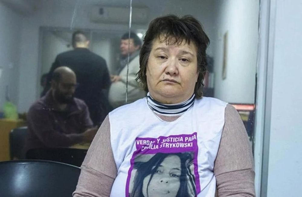 Gloria Romero, mamá de Cecilia Strzyzowski, reclama justicia por el femicidio de su hija en Chaco en el que están detenidos y sospechados del crimen el clan Sena, una familia cercana al ex gobernador Capitanich.