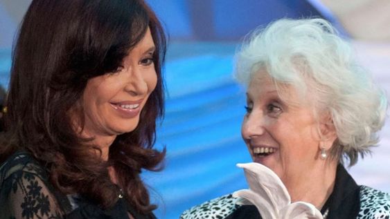 Estela de Carlotto y Cristina Fernández&nbsp;