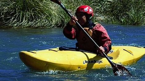 Dolor en las redes por la muerte de Ciro Cottier, el joven que hacía rafting en el río Mendoza (Instagram)