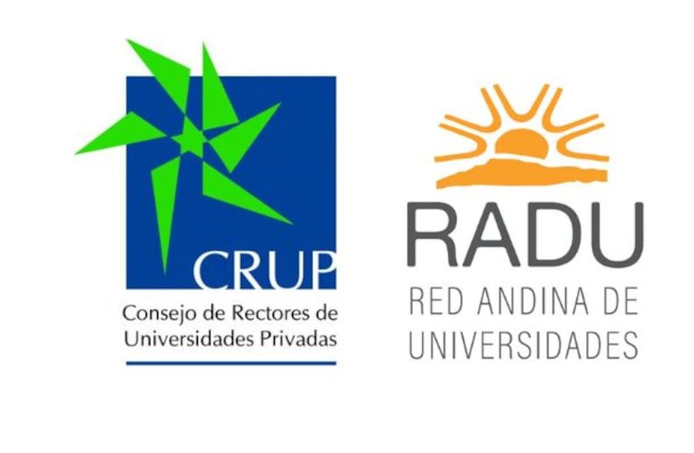 El presidente de la RADU, Daniel Miranda, y el presidente del CRUP, Juan Carlos Mena, abogan por una mayor cooperación entre universidades públicas y privadas.