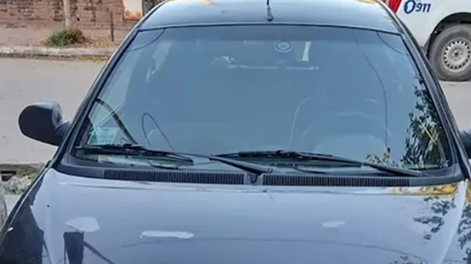 Los Andes | Soledad es propietaria del auto Ford Ka, de color negro, que habría sido utilizado por el acusado