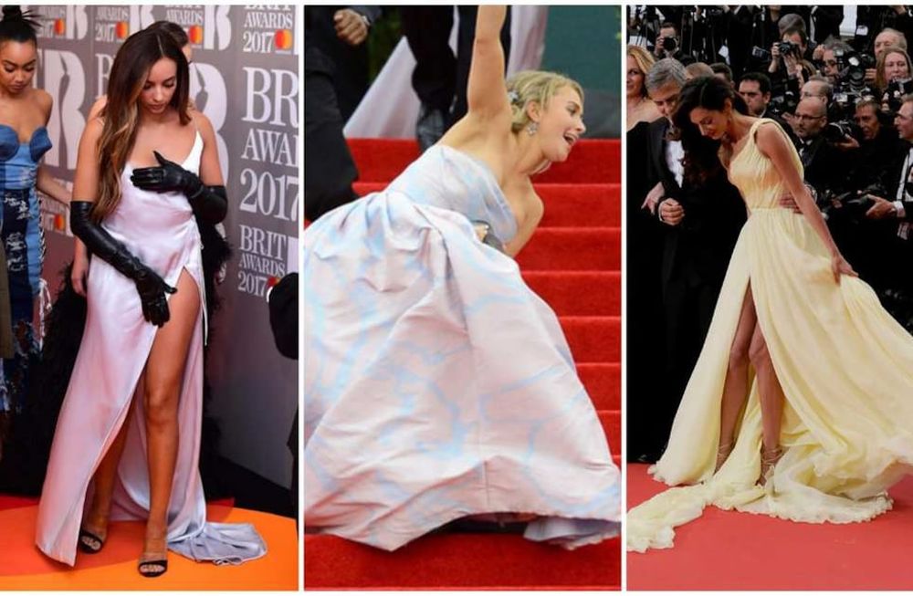 Los bloopers fashionistas fatales de los famosos