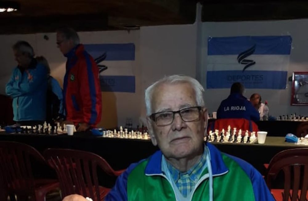 Tiene 89 años y compite en los Juegos Nacionales Evita