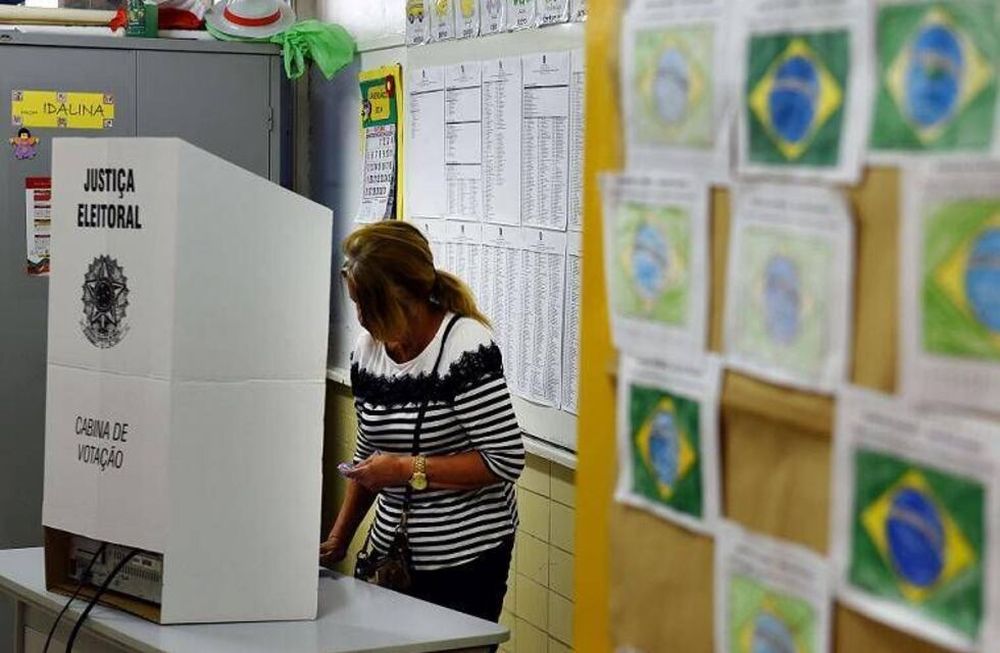 Voto electrónico en Brasil, imagen de archivo (AP)