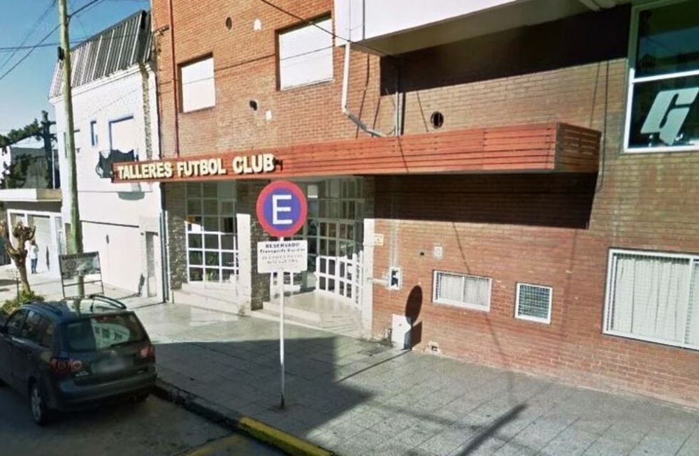 La sede del club Talleres de Mar del Plata. / Gentileza.