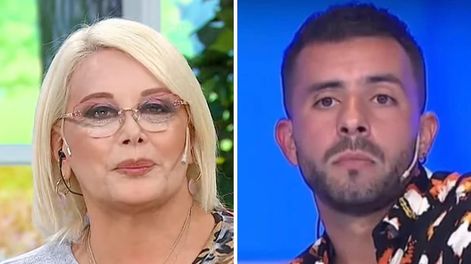 Carmen Barbieri, furiosa con Matías Defederico.