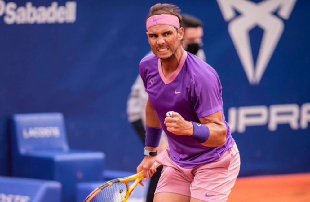 Nadal pasó a semifinales del ATP de Barcelona.