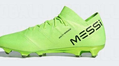 Aquí están, estos son... los botines de Messi para el Mundial
