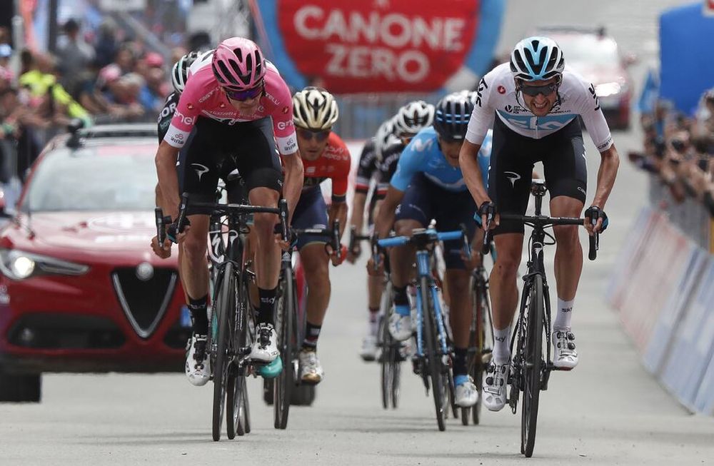 Froome acaricia el Giro, López se subió al podio y Nieve ganó penúltima etapa