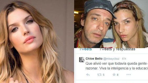 Chloé Bello se defendió de las críticas tras su mensaje por la muerte de Gustavo Cerati