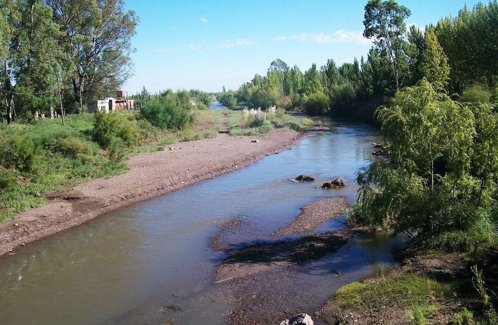 Todos los ríos de Mendoza por debajo de la media histórica