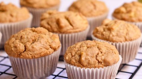 Sin harina y sin azúcar: la receta de para los muffins saludables más esponjosos
