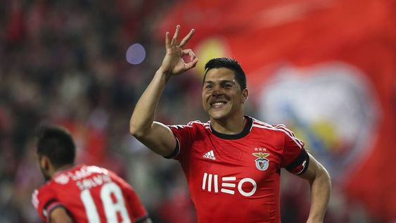Con gol de Enzo Pérez, el Benfica goleó al Belenenses
