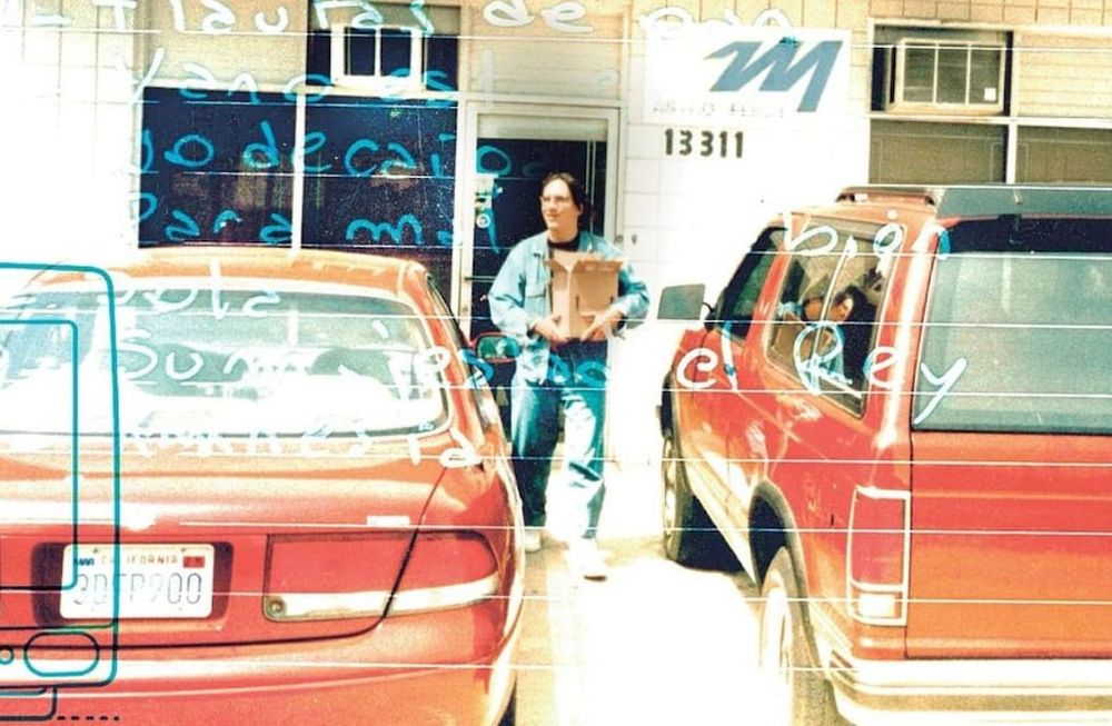 La foto que ilustra la tapa del disco Marciano 2001, álbum póstumo de Marciano Cantero.
