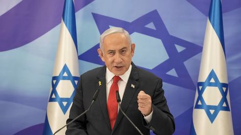 El primer ministro de Israel, Benjamín Netanyahu