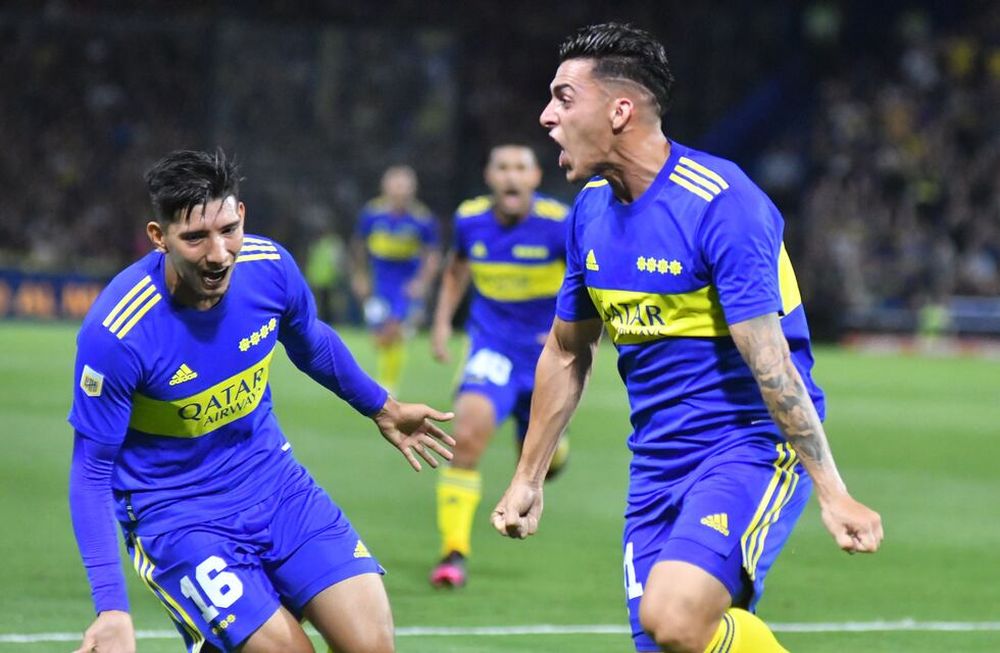 Cristian Pavón, el delantero cordobés de Boca, marcó el primer gol de la noche. / Gentileza.
