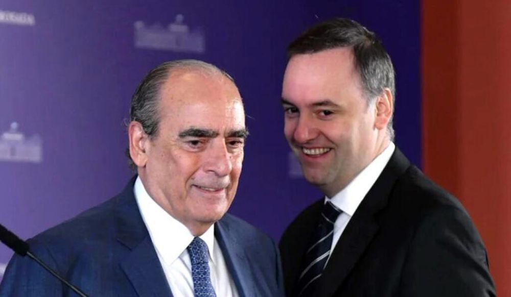 Guillermo Francos y Manuel Adorni