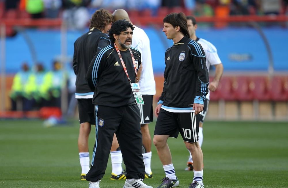 Maradona le pidió a Messi que se retire de la Selección Argentina