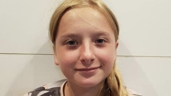 Lola Daviet tenía 12 años y fue secuestrada y asesinada cuando salió del colegio. Gentileza.