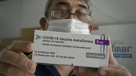 Mendoza ya cuenta con otras 35 mil dosis de la vacuna de AstraZeneca. / Orlando Pelichotti