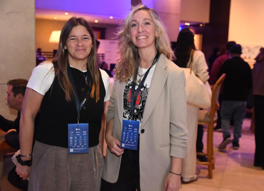 Sabrina Schvartzman y Carolina Pérez Cabañas, de Las Barceló, entre las emprendedoras que participaron del Bootcamp Empresarial. 