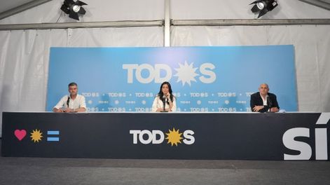 Los Andes | Imágenes del búnker del Frente de Todos.