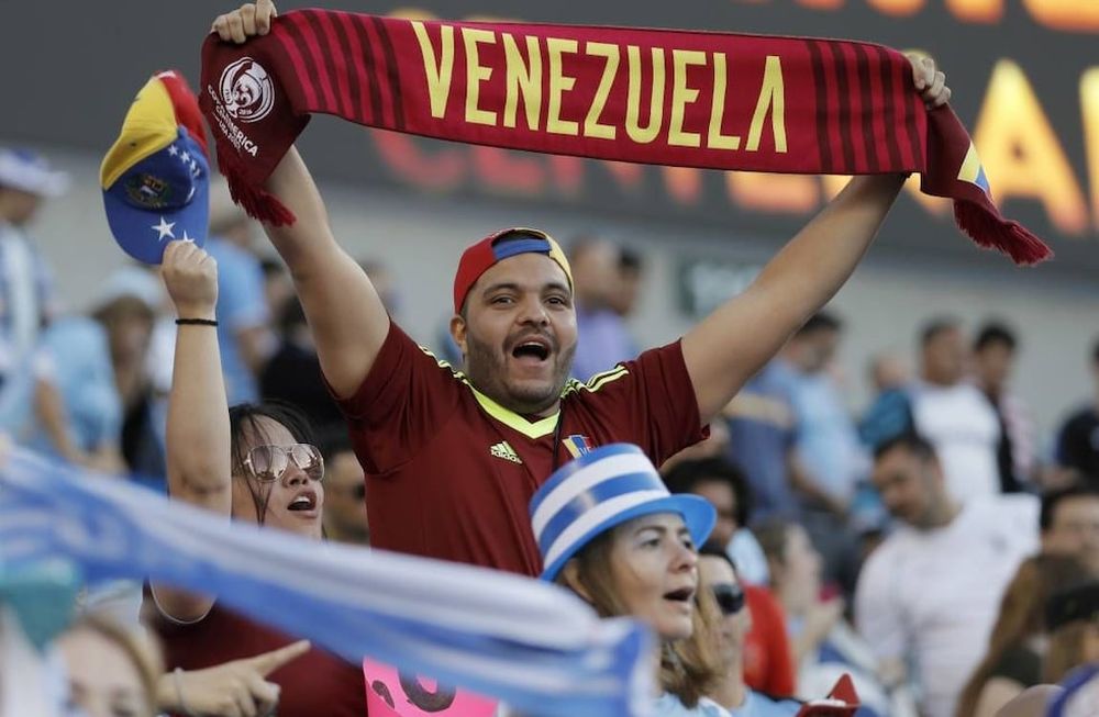 El hincha de Venezuela vive este presente con la esperanza como bandera. Foto: web