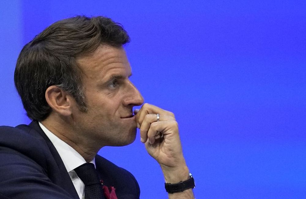 Emmanuel Macron, presidente de Francia.