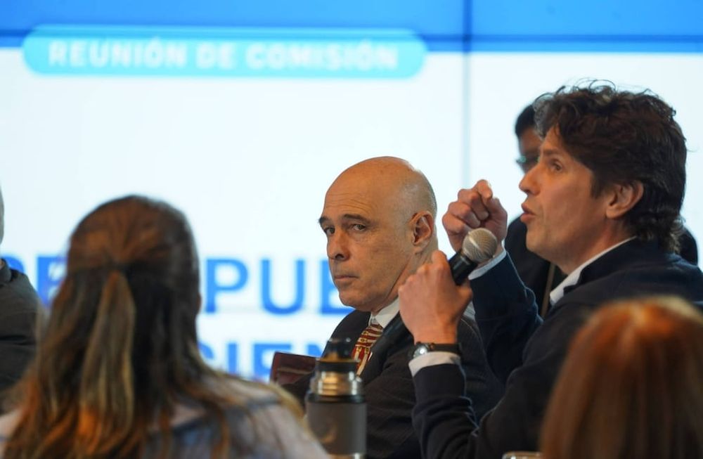 El senador Martín Lousteau (UCR) reclamó la presencia de funcionarios por el paquete fiscal (Foto: Clarín)